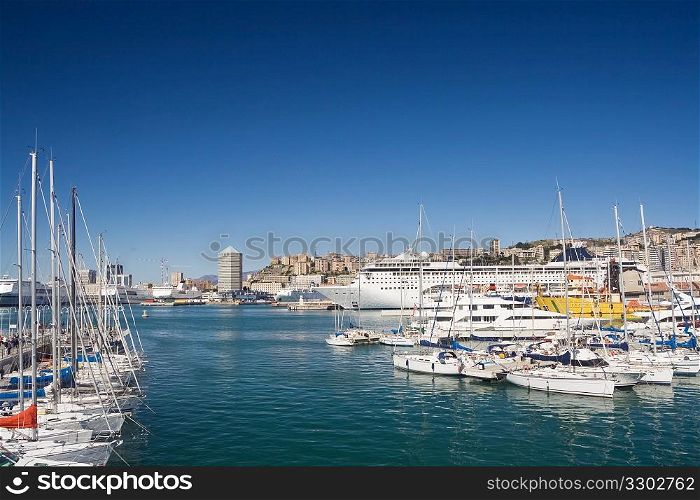 Genova, the marina