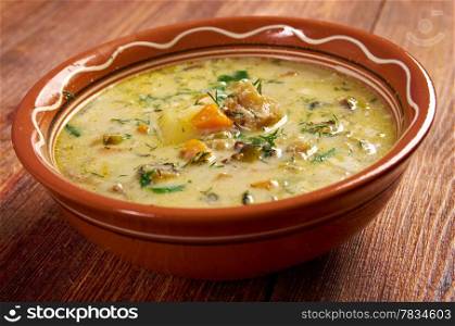 Gentse Waterzooii - s a Belgian dish of stew, originating in Flanders