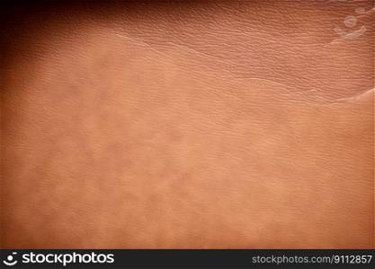 Genuine vintage brown leather texture background. Old retro backdrop