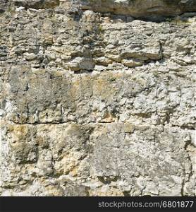 Geological section of sedimentary rocks. Background