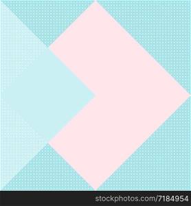 Geometric Background with triangle, square and dots in Simple flat design. Vector illustration. Geometric Background with triangle, square and dots in Simple flat design