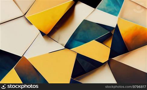 geometric modern paper cut background. geometric paper cut background