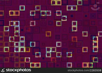 Geometric pattern template. template with trendy abstract geometric pattern