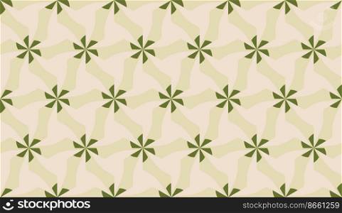 Geometric seamless textile pattern 3d illustrated