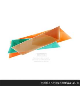 geometric shape ad promo banner. geometric shape ad promo banner. Abstract universal layout