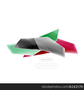 geometric shape ad promo banner. geometric shape ad promo banner. Abstract universal layout