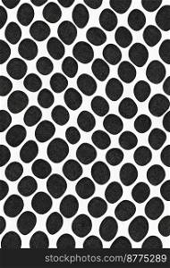 Geometric shaped moire illusory seamless pattern 3d illustrated