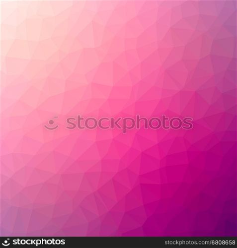 Geometric tile mosaic with color triangles. Abstract polygonal pattern in vivid colors.