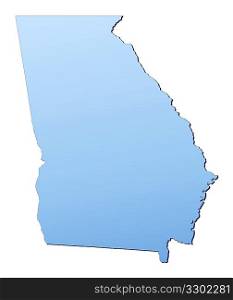 Georgia(USA) map