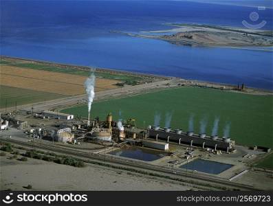 Geothermal power plant, Calipatria, California