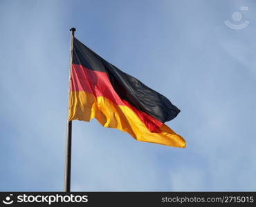 German flag. The national German flag of Germany (DE)