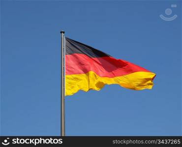 German flag. The national German flag of Germany (DE)