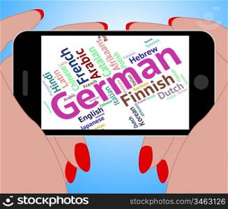 German Language Meaning Communication Foreign And Text