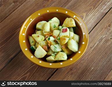 German Picnic Salad. traditional German potato salad