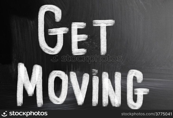 get moving