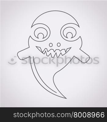 ghost Halloween icon