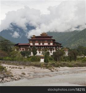 Ghutan, Punakha District, Punakha Dzong, fortress