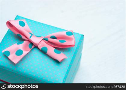 Gift box decoration for Christmas, new year, valentine day