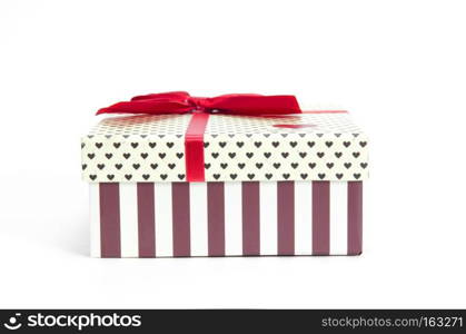 Gift box isolated white background. Gift box for christmas, isolated white background. Gift box for christmas, isolated white background