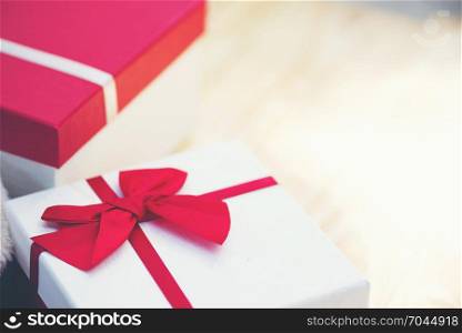 gift box present for Christmas and New year
