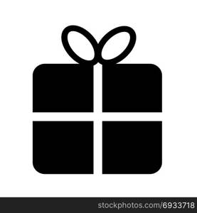Gift box sign icon