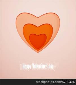 gift card for Valentine&rsquo;s day. 3d render