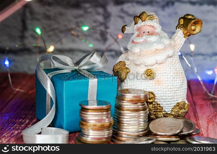Gifts and money for the holiday. New Year?s card. Holiday New Year and Christmas 2022.. Gifts and money for the holiday. Holiday New Year and Christmas. New Year?s card.