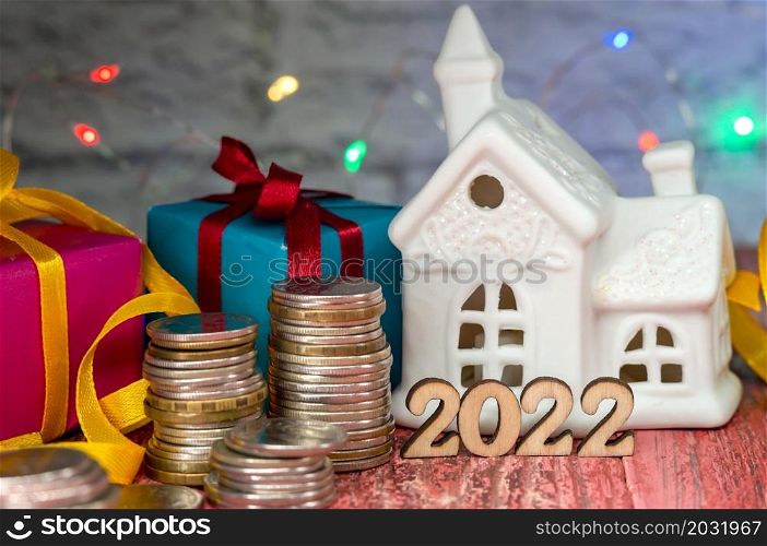 Gifts and money for the holiday. New Year?s card. New housing.. Gifts and money for the holiday. New housing. New Year?s card.