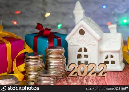 Gifts and money for the holiday. New Year?s card. New housing.. Gifts and money for the holiday. New housing. New Year?s card.