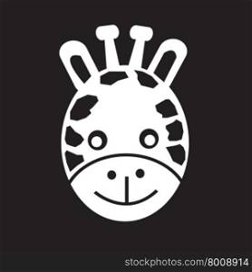 Giraffe Face Icon