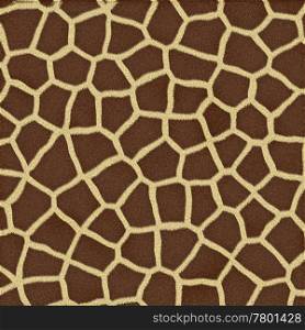 giraffe spots. a very large rendered illustration of giraffe skin or fur