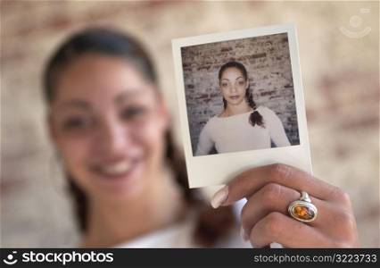 Girl and Her Picture