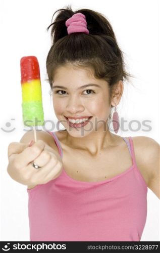Girl and Lollipop