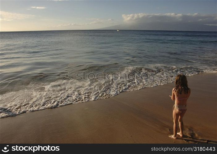 Girl at beach