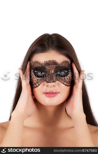 girl at mask