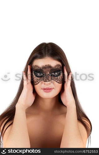 girl at mask