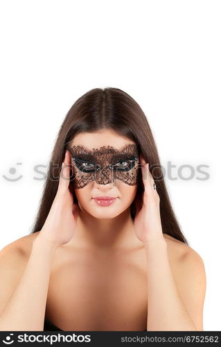 girl at mask