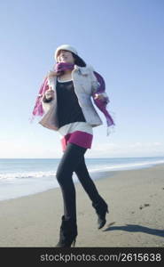 Girl at the beach