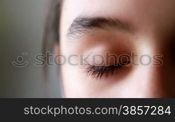 Girl Eye Close Up