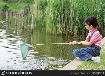 Girl Fishing