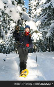 Girl in hike