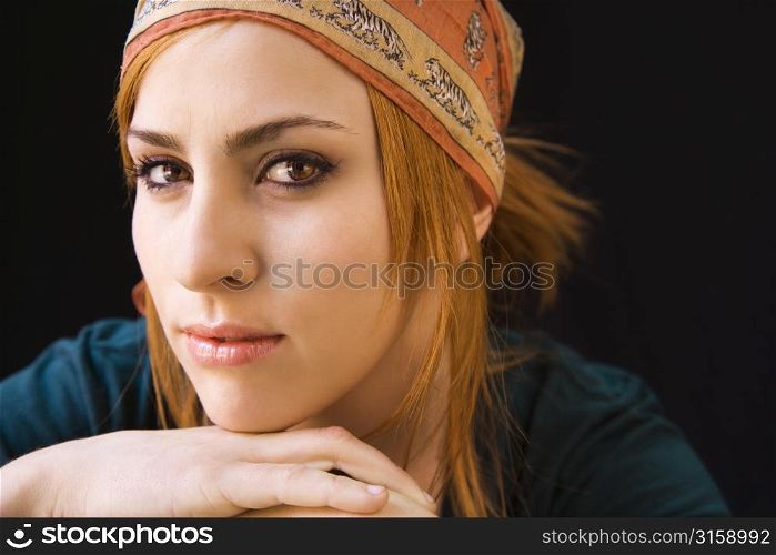 Girl in thought