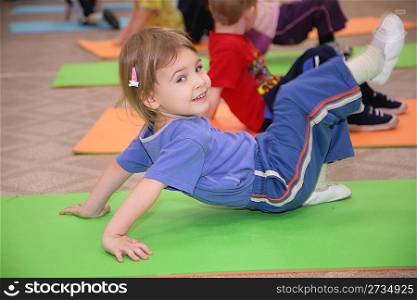 girl is engaged in gymnastics 3