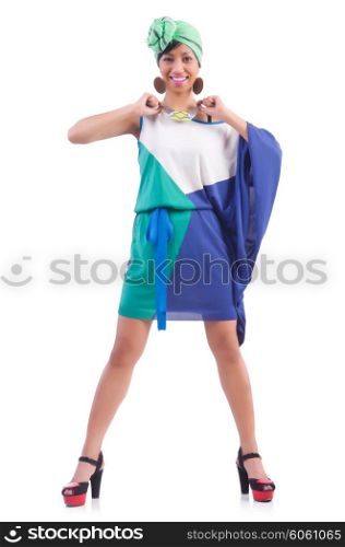 Girl preparing for summer vacation
