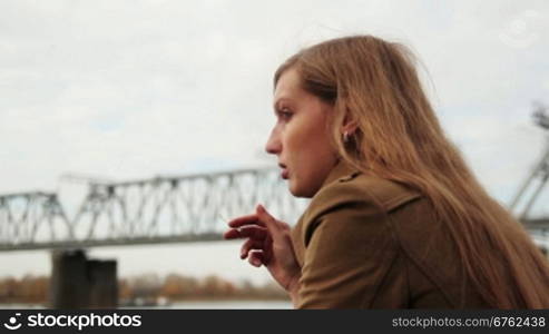 girl smoking