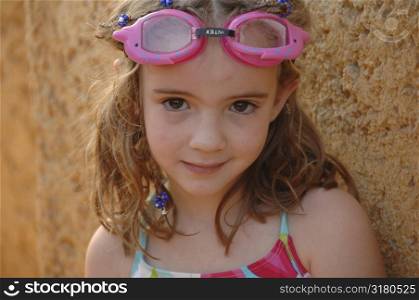 Girl with goggles