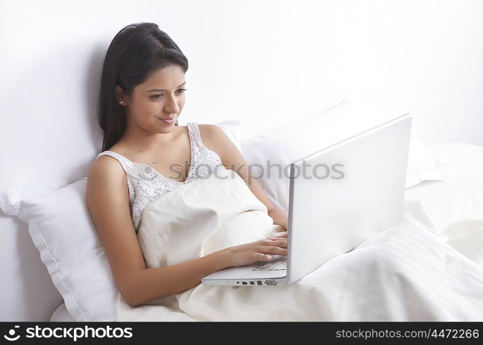 Girl with laptop