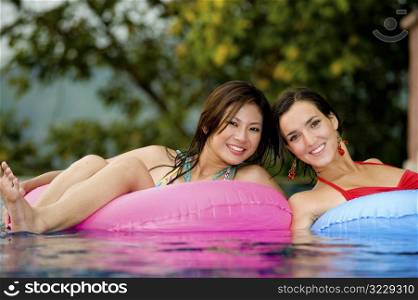 Girls In Pool