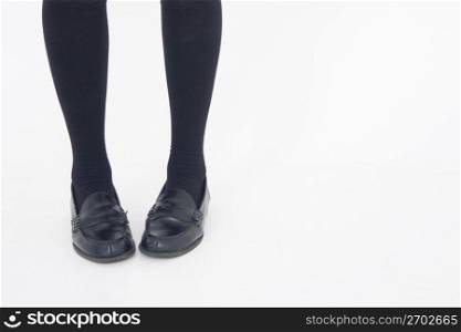 Girls legs and shoes
