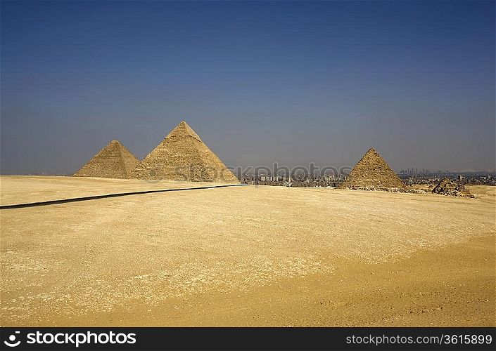 Giza Pyramids, cairo, Egypt, Tranquil Scene, Mystery, Past, Monument, Old Ruin, Egyptian Culture